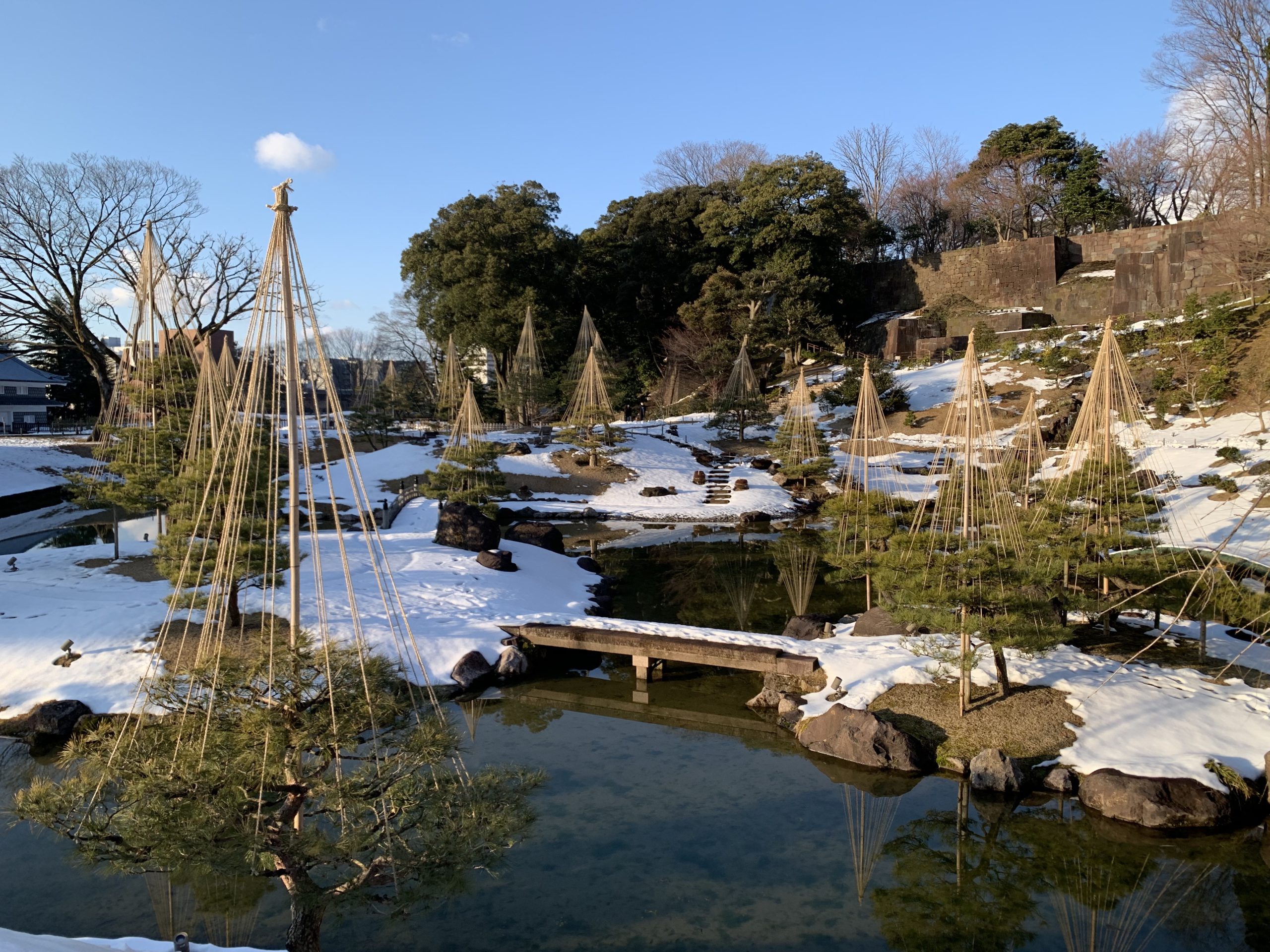 冬の金沢城公園